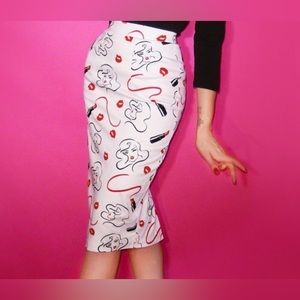 Vixen by Michelline Pitt pencil skirt -XS